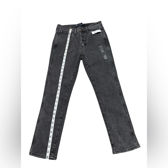 GAP, High Rise Vintage Slim Jeans, Size 2/26, Black - Picture 8 of 10